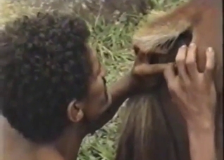 Mare featured in a hot bestiality sex scene